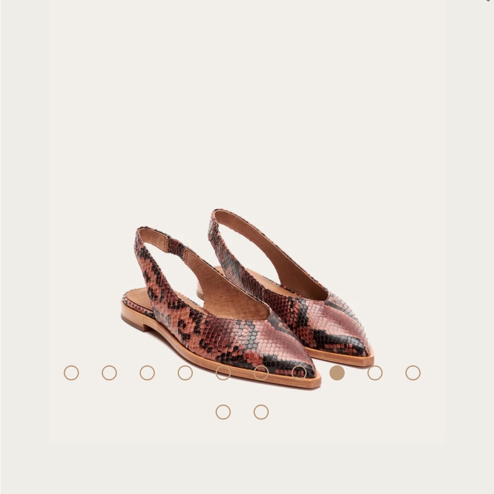 Frye Kenzie Slingback flats in Antique Rose size 8.5